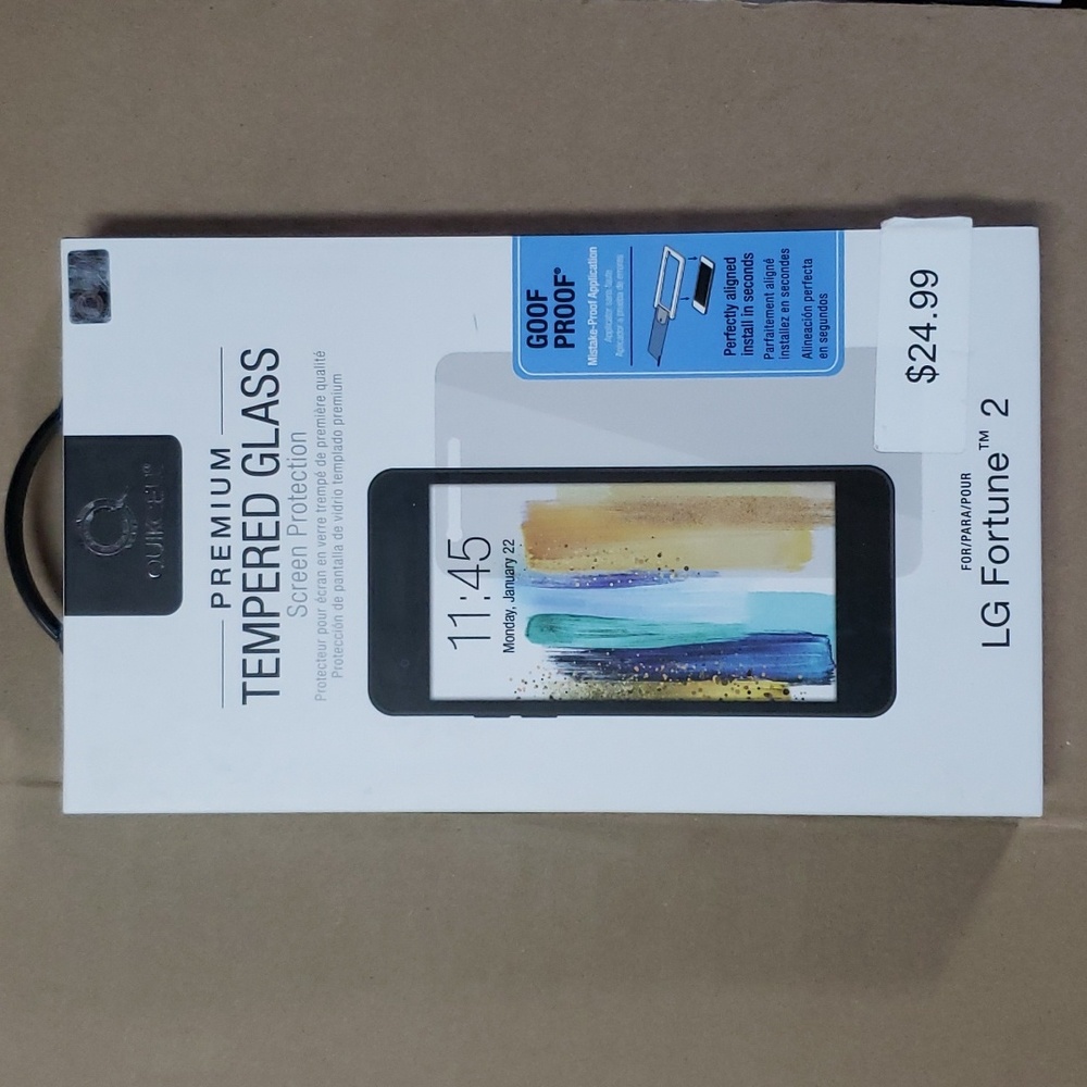 LG Fortune 2 Premium Tempered Glass Screen Protection